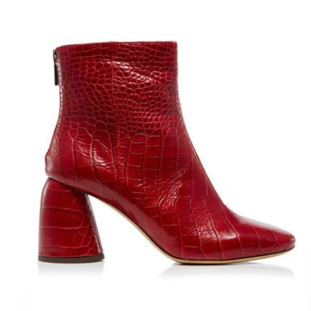 ELLERY Sacred boots in red. Size EU38
